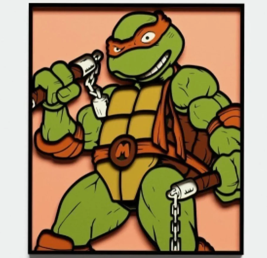 Michelangelo - The Teenage Mutant Ninja Turtles
